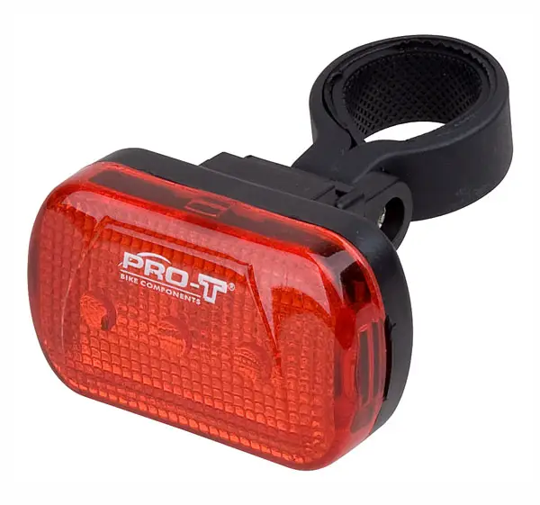 Světlo zadní PRO-T blikací 3 diody Cube Víkendová Akce