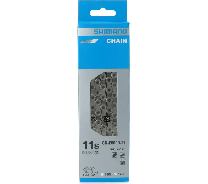 Horká Nabídka řetěz Shimano CN-E8000 pro E-kola 11r. 126čl. original balení