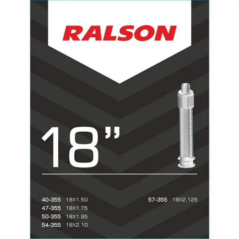 Časově Omezené duše RALSON 18"x1.5-2.125 (40/57-355) DV/22mm