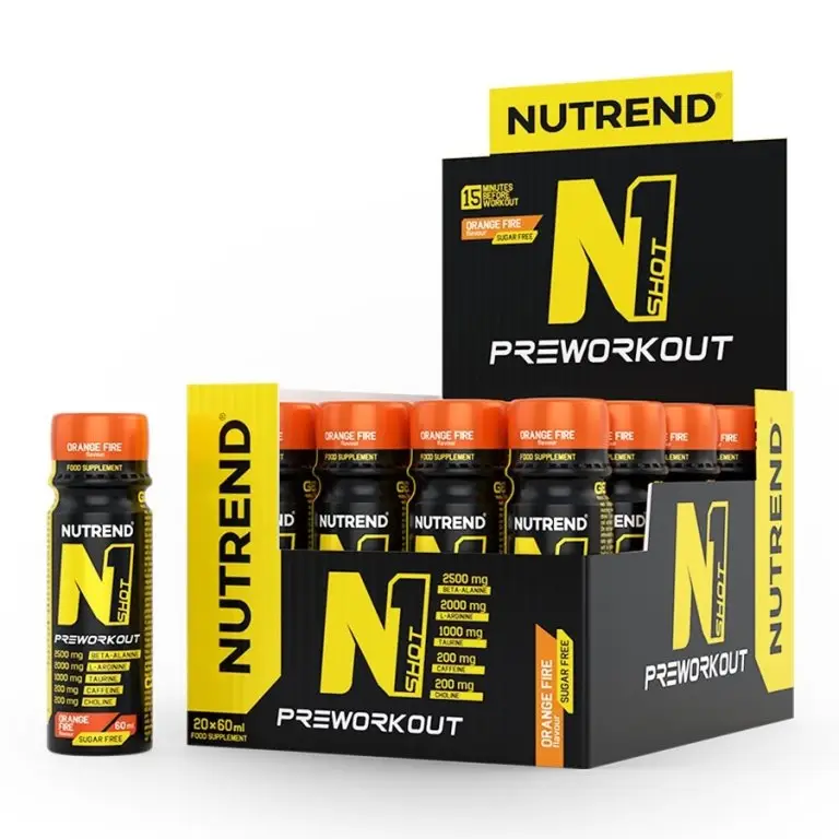 Ověřený nápoj Nutrend N1 Shot 20x60ml orange fire