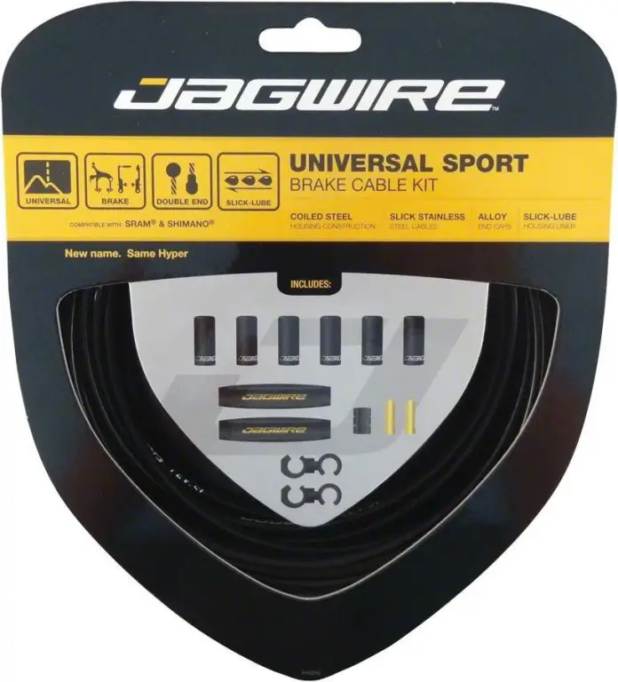 sada lanko+bowden Jagwire Sport Brake Kit černá Vrácení Zdarma