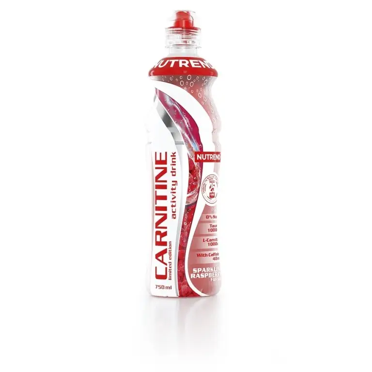 Víkendová Akce nápoj Nutrend CARNITINE with caffeine 750ml MALINA