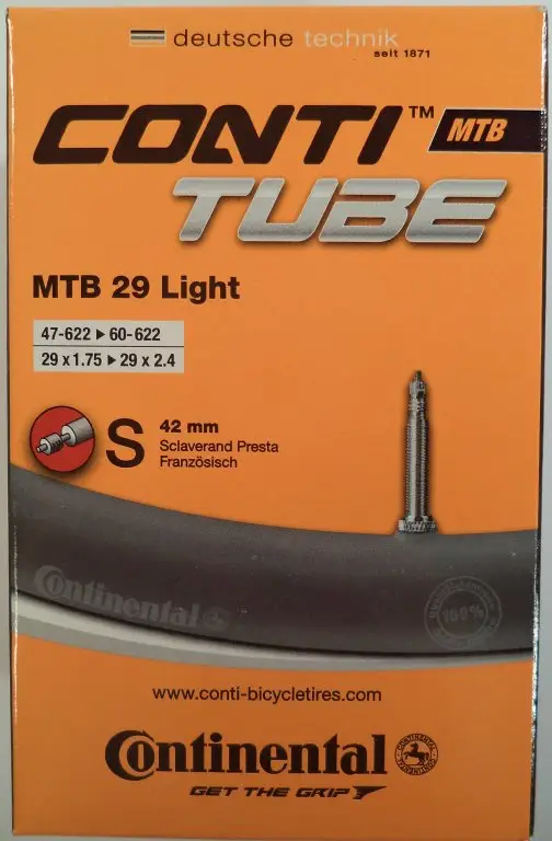 Vrácení Zdarma duše Continental MTB Light 28/29 (47/60-622) FV/42mm