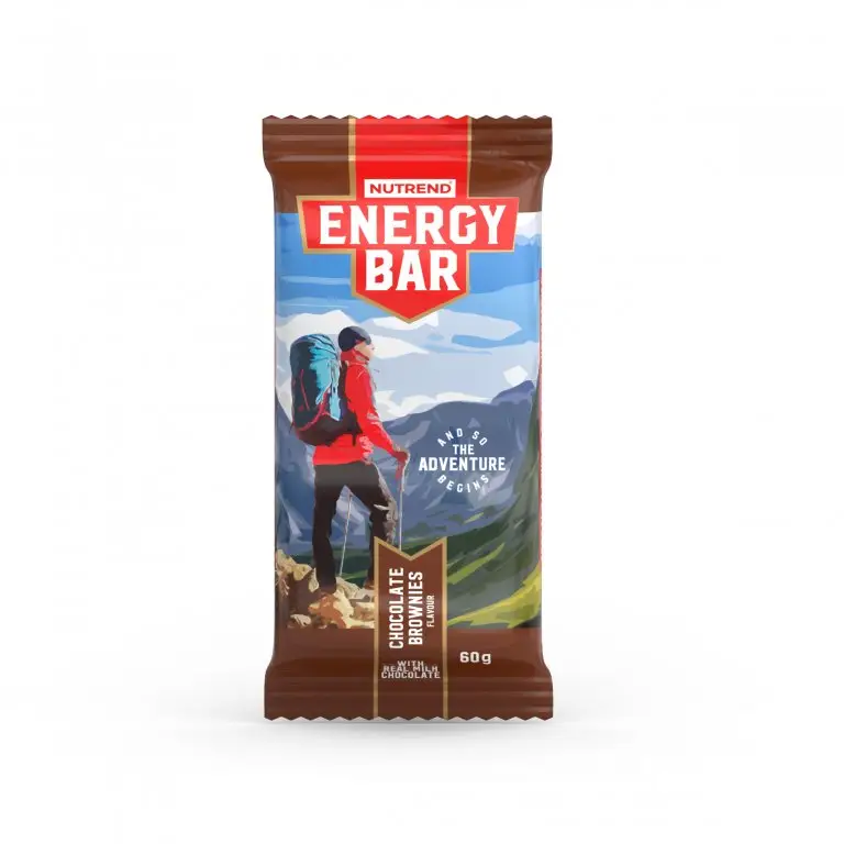 Hit Sezóny tyčinka Nutrend ENERGY BAR čokoládové brownies 60g