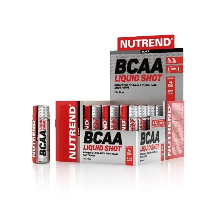 nápoj Nutrend BCAA Liquid Shot 20x60ml Nová Kolekce