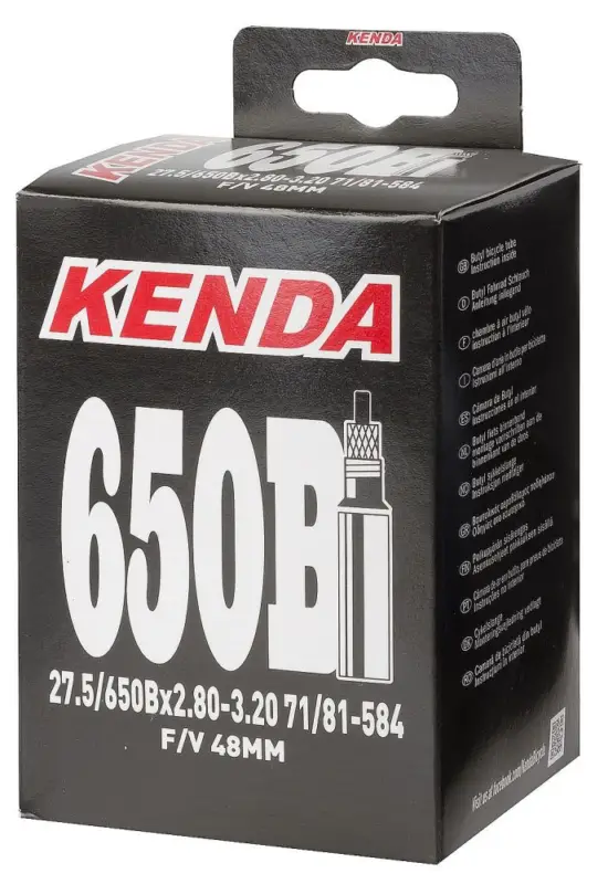 DUŠE KENDA 27.5x2.8-3.2 (71/81-584) FV-48mm Nová Kolekce