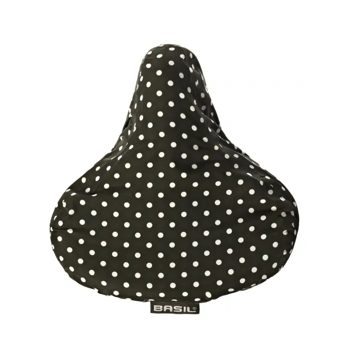 potah na sedlo BASIL Katharina B&D 230x270mm černý puntík Tovární Cena