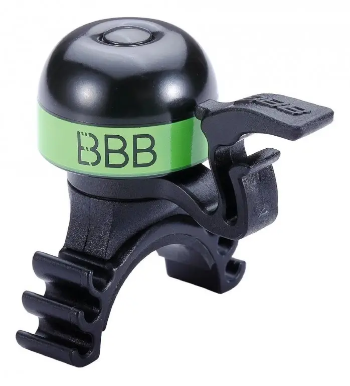 Značkový zvonek BBB BBB-16 MiniFit zelený