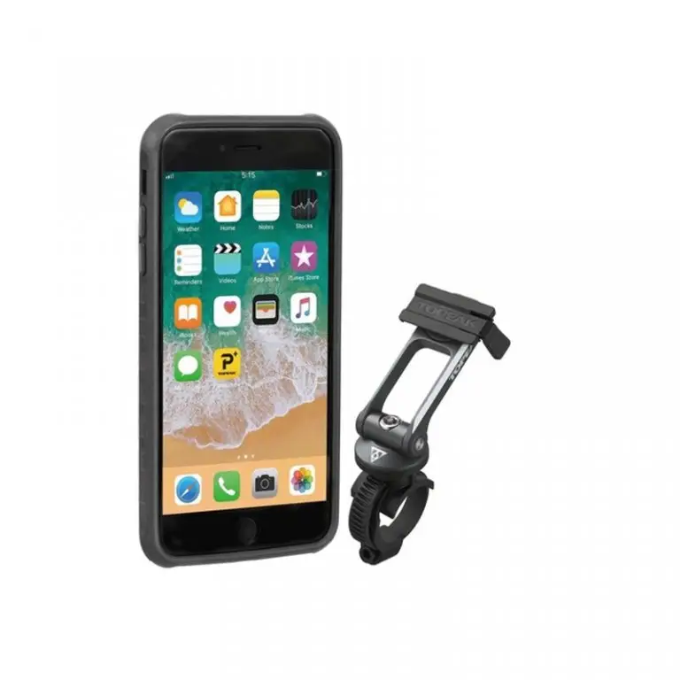Aktuální obal na mobil TOPEAK pro iPhone 6+,6s+, 7+, 8+ černo/šedý