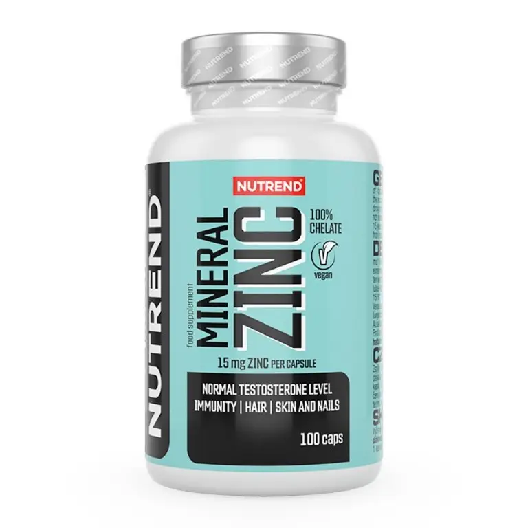 tablety Nutrend Mineral Zinc 100% Chelate 100 kapslí Speciální Cena