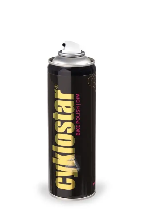 Levný sprej CykloStar Bike polish matný 300ml