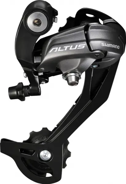 měnič MTB 9k Shimano Altus M370 černý dlouhé vodítko original balení Vysoce Kvalitní