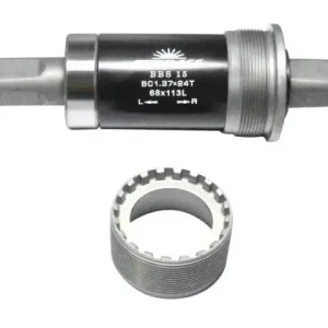 Pouze Dnes osa středová SUNRACE S15 68-131 4H BSA Fe