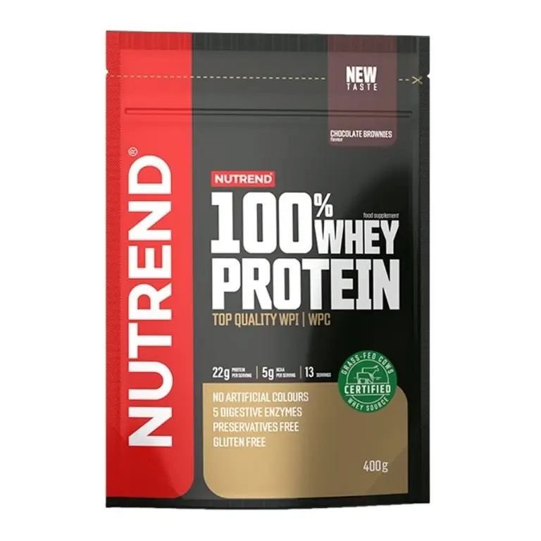 Must-Have nápoj Nutrend 100% WHEY PROTEIN 400g jahoda