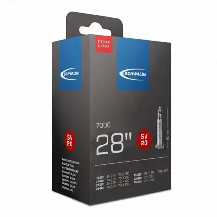 Nejprodávanější duše SCHWALBE SV20 28"x0.75-27"x1,00 (18-622/25-622) FV/40mm
