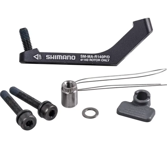 Oblíbený adaptér kotoučové brzdy Shimano zadní 140mm ploché upevnění original balení
