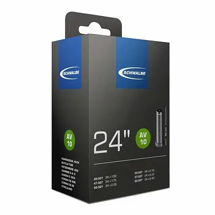 Výhodná Nabídka duše SCHWALBE AV10 24"x1.50-2.40 (40/62-507) AV/40mm