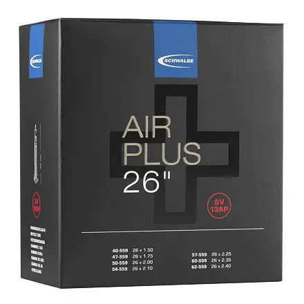 duše SCHWALBE SV13AP AIR PLUS 26"x1.50-2.40 (40/62-559) SV/40mm Sleva
