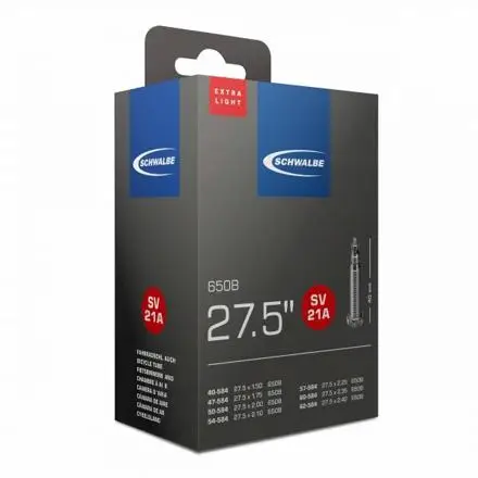 duše SCHWALBE SV21A extra lehké 27.5"x1.50-2.40 (40/62-584) SV/40mm Pouze Dnes