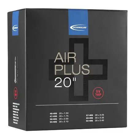 duše SCHWALBE SV7AP AIR PLUS 20"x1.50-2.40 (40/62-406) SV/40mm Zlevněný