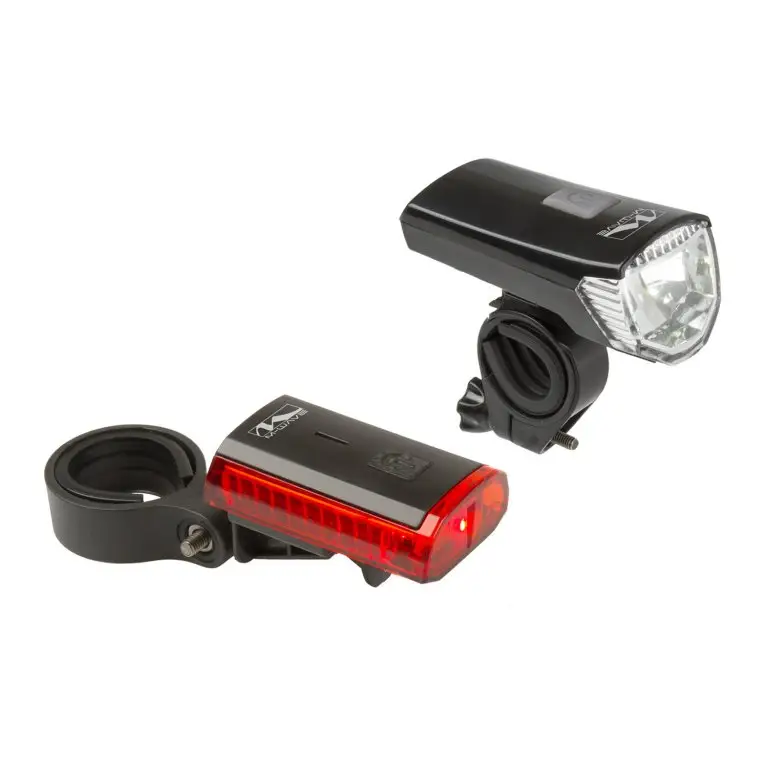 osvětlení přední + zadní M-Wave Atlas K 11 USB sada Nízká Cena