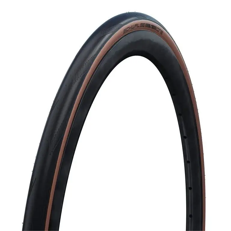 Levný plášť SCHWALBE One 28''-622 Addix Performance RaceGuard bronzový bok skládací