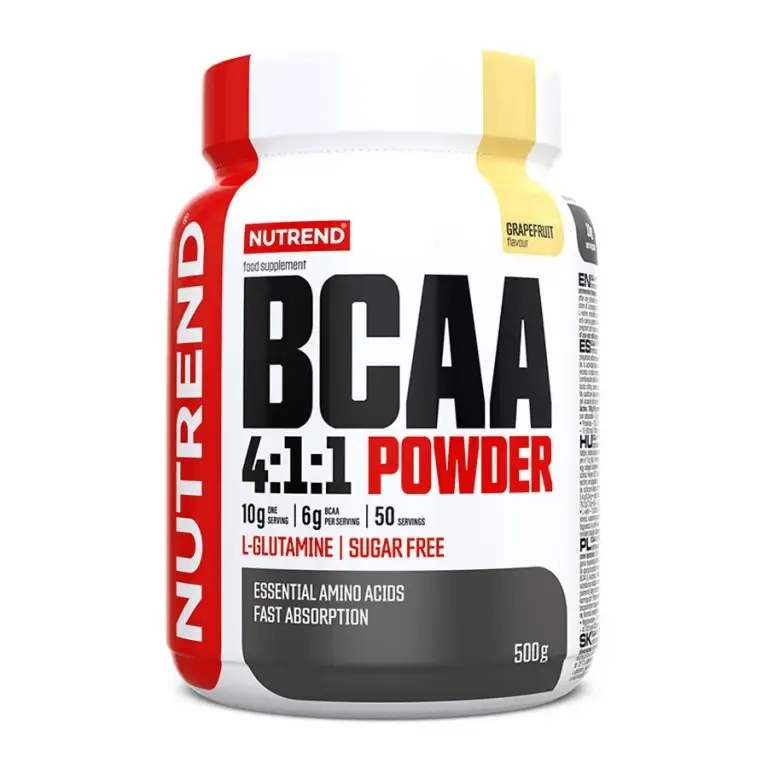 nápoj Nutrend BCAA 4:1:1 Powder 500g pomeranč Must-Have