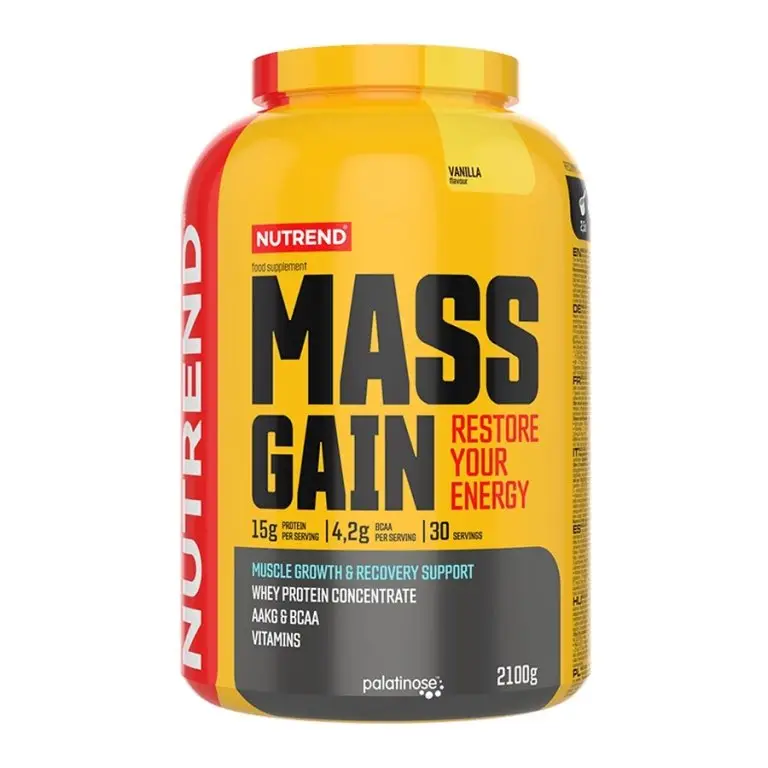 nápoj Nutrend Mass Gain 2100g vanilka Sleva