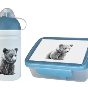 Levný set R&B box a lahev Medvěd Kuba 500ml