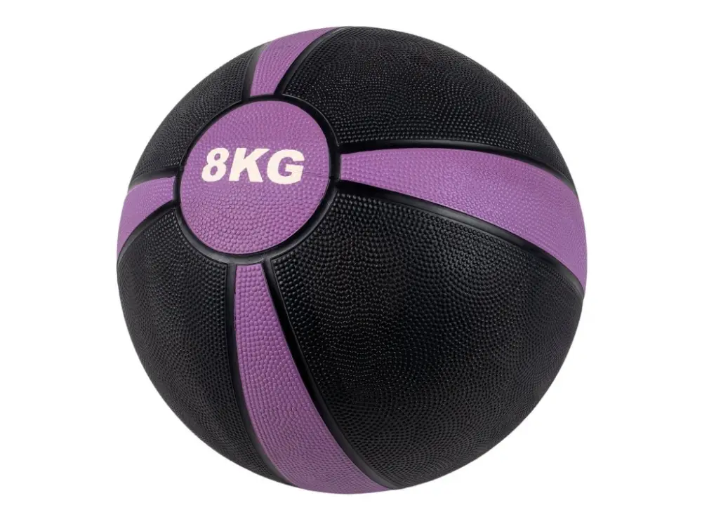 Nejlepší Volba medicinbal 8kg purpurovo-černý