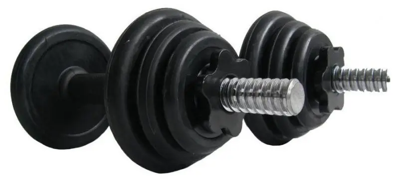 Nová Kolekce činky jednoruční 2x7,5kg pogumované