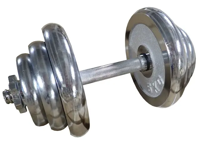 Cenový Hit činka jednoruční 20kg 25mm chromovaná