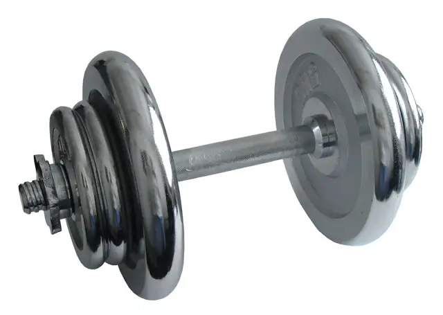 Výhodná Nabídka činka jednoruční 17kg 25mm chromová