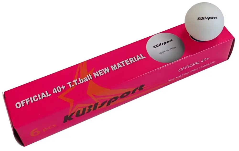 míčky stolní tenis 6ks 40mm Pouze Dnes