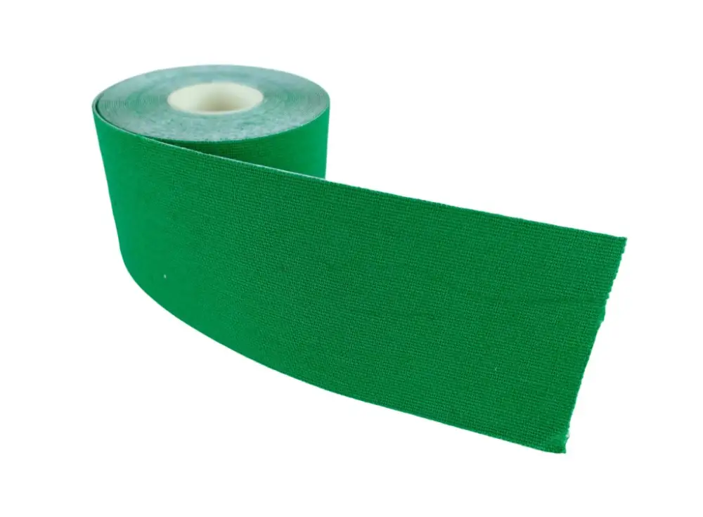 Výprodej tape kinezio 5x5m tmavě zelený