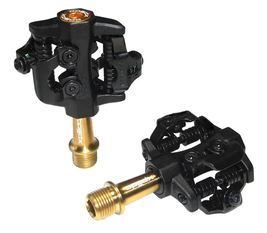 pedály Xpedo Clipless CXR Pro černo zlaté Omezená Nabídka