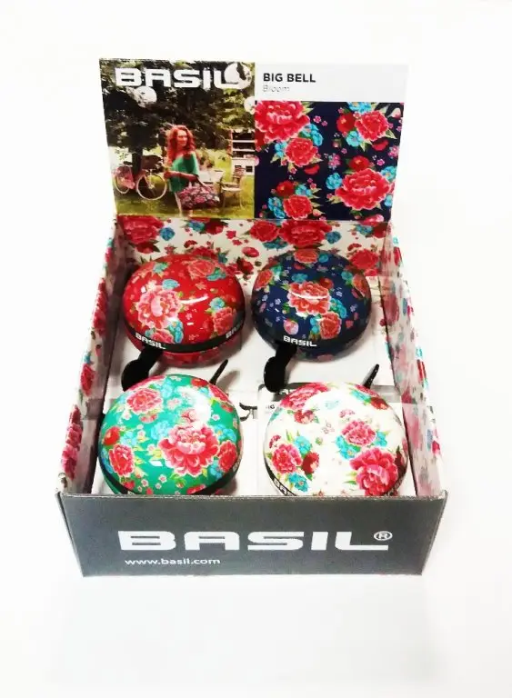 Jen Po Omezenou Doba zvonek BASIL BIG BELL Bloom box mix 4 kusy