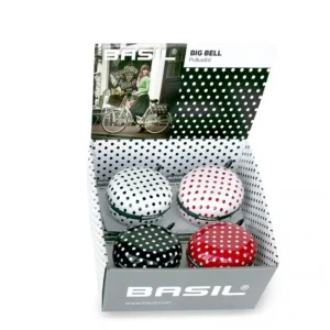 Poslední Šance zvonek BASIL BIG BELL Polkadot box mix 4 kusy