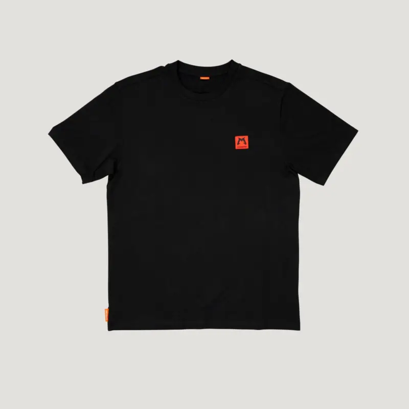TRIKO MARZOCCHI LOGO TEE ČERNÉ PÁNSKÉ Expresní Doručení