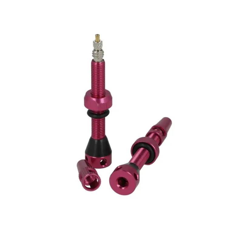 Jen Po Omezenou Doba ventilek CST Tubeless růžový 2ks FV48mm