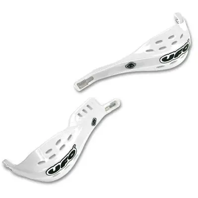 Tovární Cena UFO kryty páček ALU JUMPY barva bílá (s upevněním 22mm) -