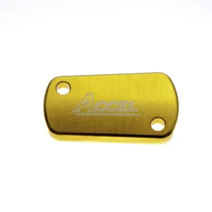 ACCEL kryt brzdové pumpy zadní KAWASAKI KXF/SUZUKI RMZ 05-13 barva zlatá Víkendová Akce