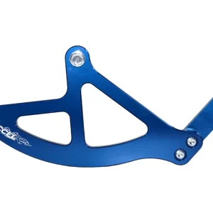 Novinka ACCEL kryt brzdového kotouče zadní YAMAHA YZ 125/250 05-17, YZF/WRF 07-17 (hliníková), barva modrá