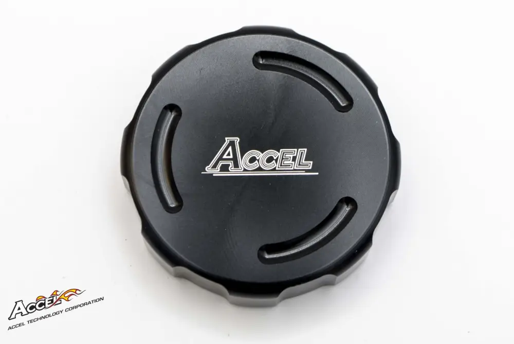 ACCEL kryt brzdové pumpy STREET barva černá Časově Omezené