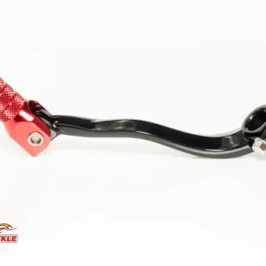 ACCEL páka řazení HONDA CRF 250R 04-09, CRF 250X 04-17 hliníková barva černá, koncovka červená Nejlepší Volba