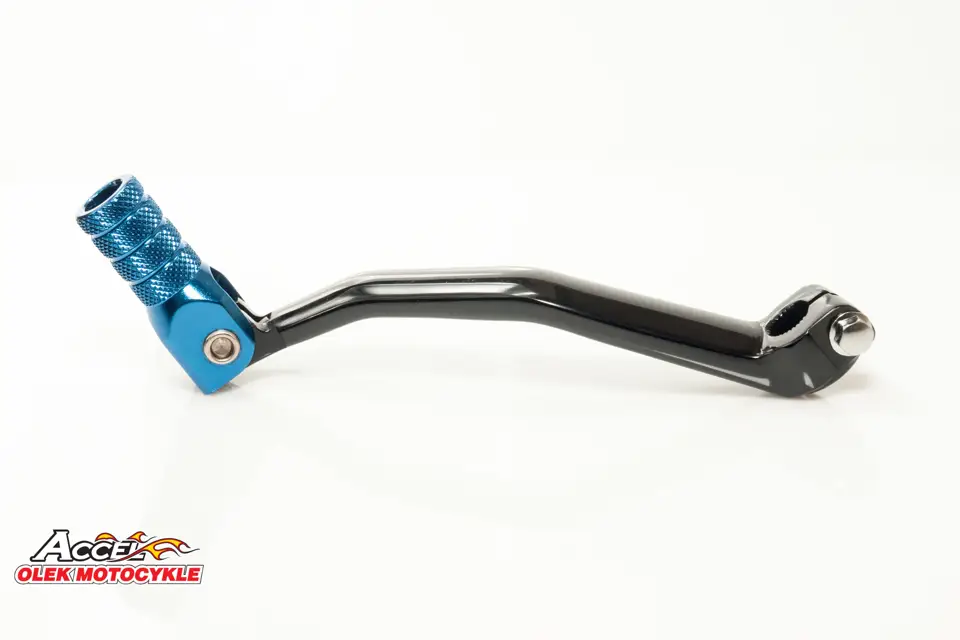 ACCEL páka řazení YAMAHA YZ 250 99-04 hliníková barva černá, koncovka modrá Hit Sezóny