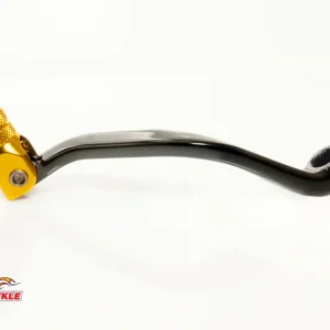 Sleva ACCEL páka řazení SUZUKI RM 250 89-12 hliníková barva černá, koncovka zlatá (25600-37F20)