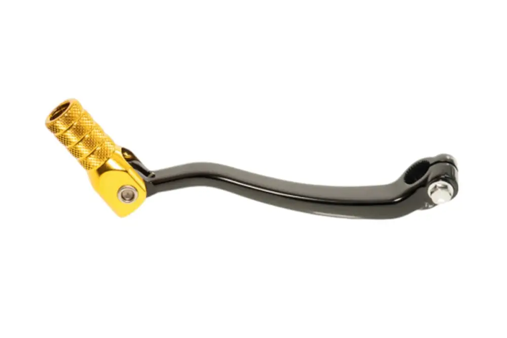ACCEL páka řazení SUZUKI RMZ 450 05-07 hliníková barva černá, koncovka zlatá Dokud Zásoby Vydrží