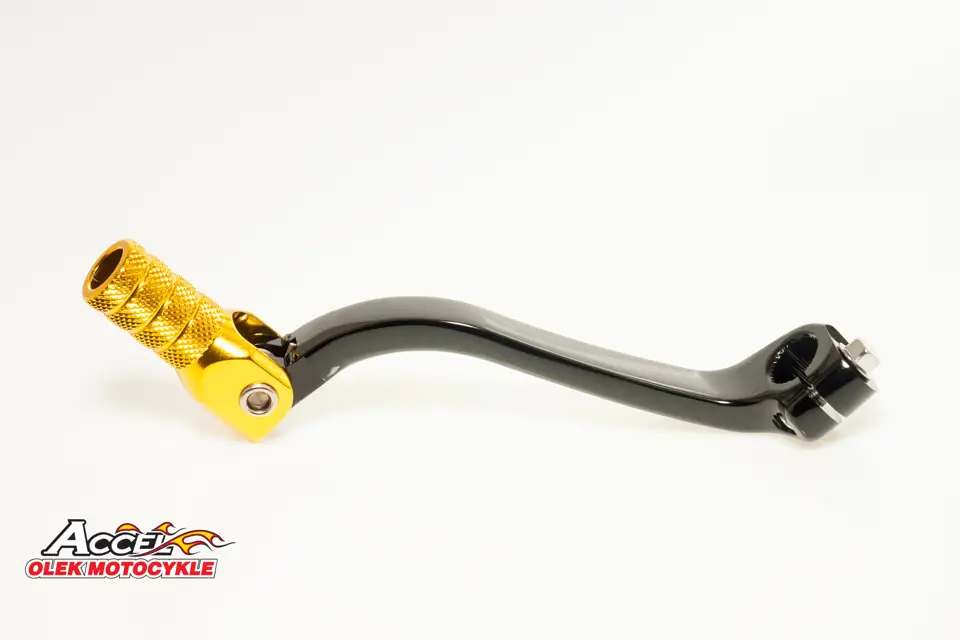 Tovární Cena ACCEL páka řazení SUZUKI RMZ 450 08-25 hliníková barva černá, koncovka zlatá (LCA4315)