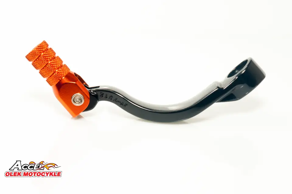 Odeslání Ihned ACCEL páka řazení KTM SX 85 18-25, SX 125/150 16-23, EXCF/SXF 450 16-22, EXC500 17-23, GAS GAS MC 85 21-25, 125 21-23 MC 450F 21-23, HUSQVARNA TC 85 18-24, 125 16-23, FC/FE 450 16-22 hliníková barva černá koncovka oranžová